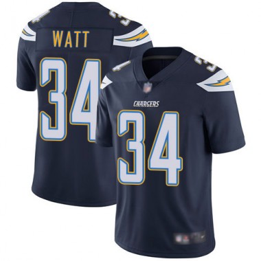 Los Angeles Chargers NFL Football Derek Watt Navy Blue Jersey Men Limited  #34 Home Vapor Untouchable->los angeles chargers->NFL Jersey